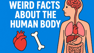 The human body is one of the most complex creations in existence. It functions like a perfectly designed machine — yet it hides countless mysteries. From bones that are stronger than steel to the mind-boggling fact that your stomach gets a new lining every few days, the body has secrets that sound almost unbelievable. Today, we’ll explore some of the weird facts about the human body that will make you rethink how extraordinary we really are.